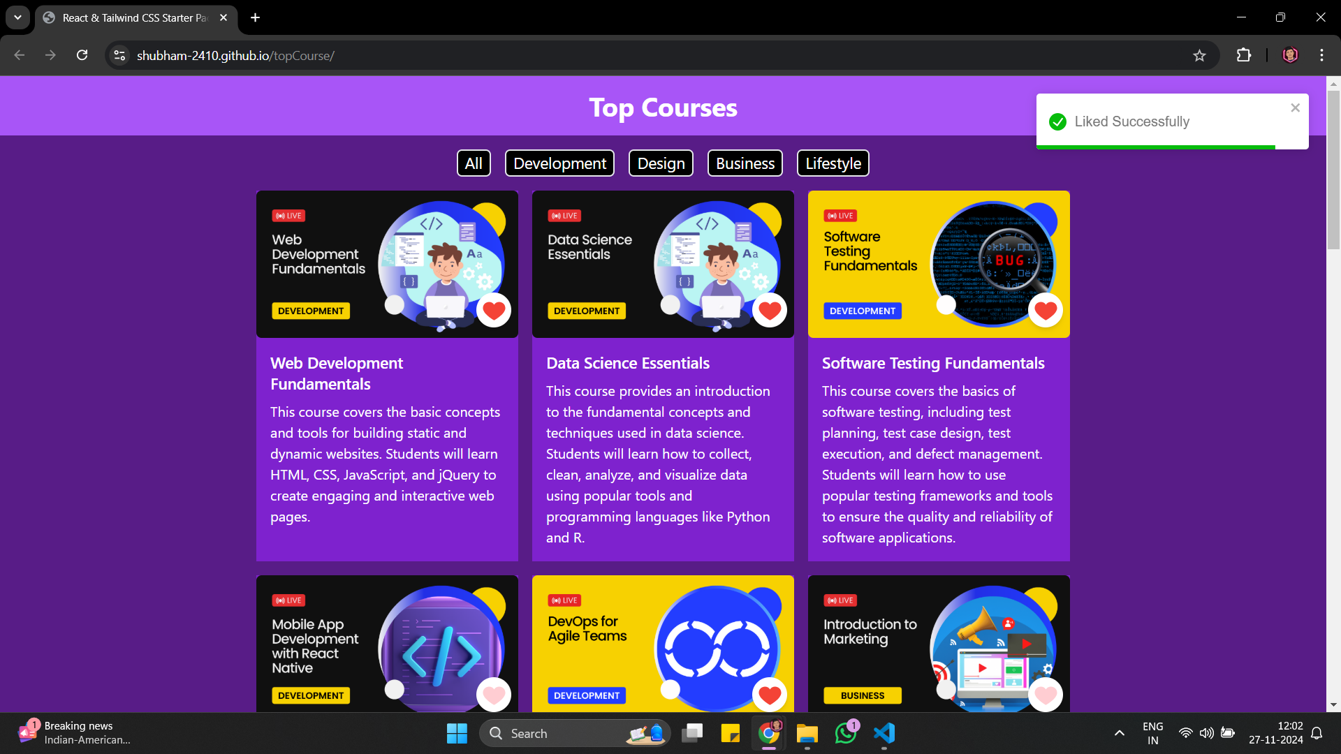 Top Courses